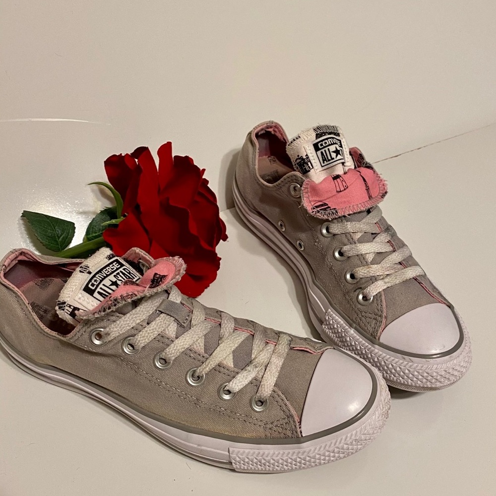 Converse All Star Dual Tongue Landmark Sneakers 9